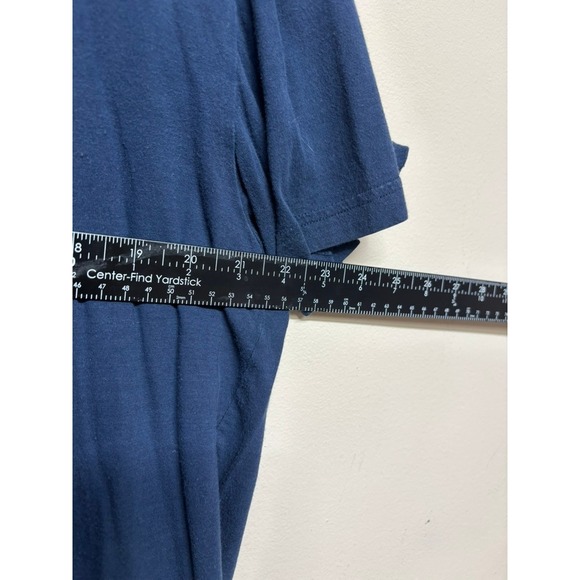 Disney Mickey Mouse Graphic Tee Navy Blue Short Sleeve Cotton Shirt Size XL - Picture 5 of 6